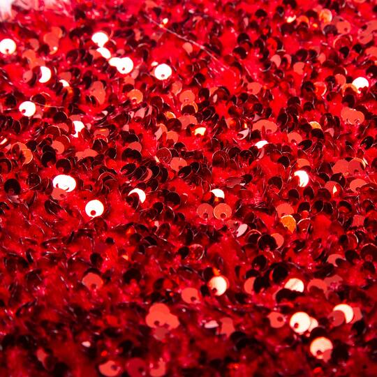 Glitzhome® 21" Red Sequin Christmas Stocking, 2ct.